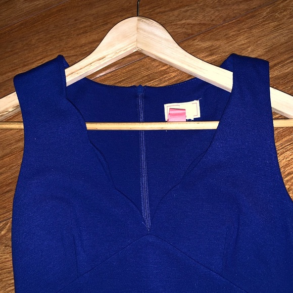 Blue Sweetheart Neckline Dress - Picture 3 of 4